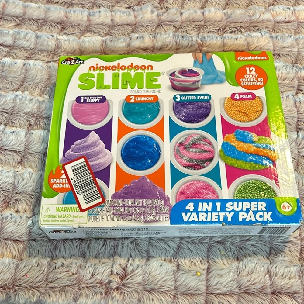 Cra-z-art Nickelodeon Slime 4-in-1 Super Variety Pack
